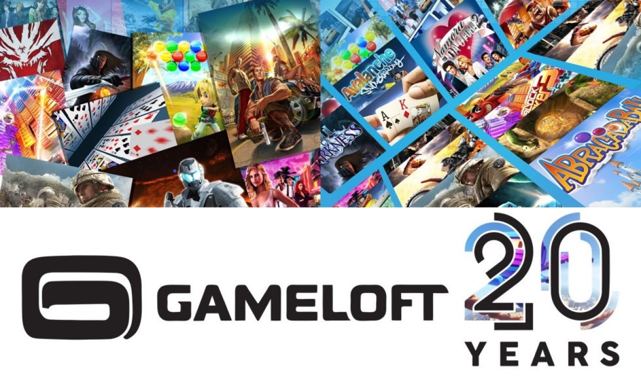Gameloft Classics 20 Years Header