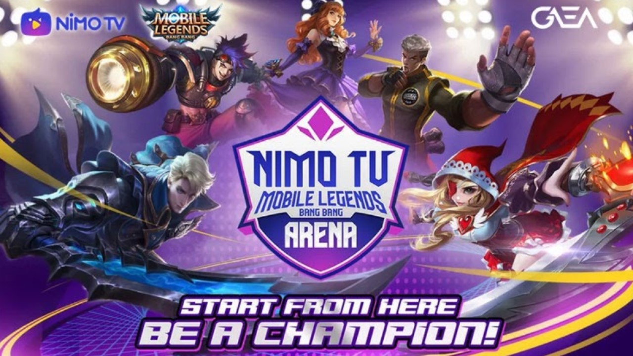 Nimo TV Mobile Legends Arena NMA Header