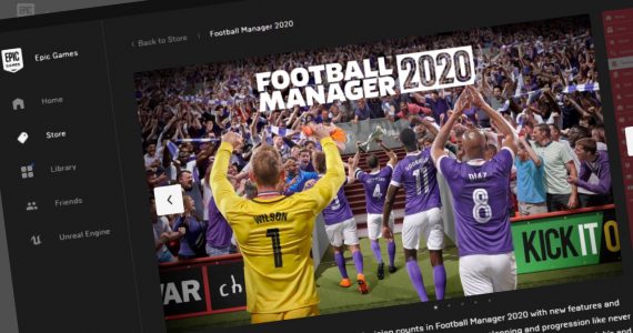 Gratis Di Epic Games Store, Football Manager 2020 Catatkan Rekor Baru Header