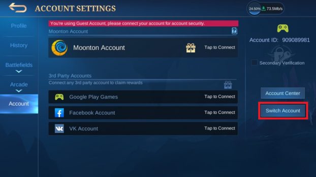 Account switcher 1.19 4. Аккаунт Switch. In-game account Switcher.