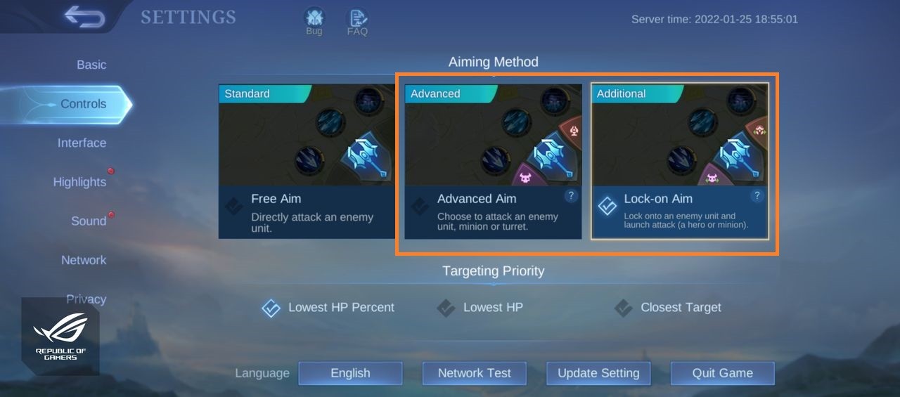 Cara Mengaktifkan Mode Lock Hero Mobile Legend Agar Terkunci dan Tepat